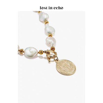 Lost In Echo Mazzy Pearl Necklace