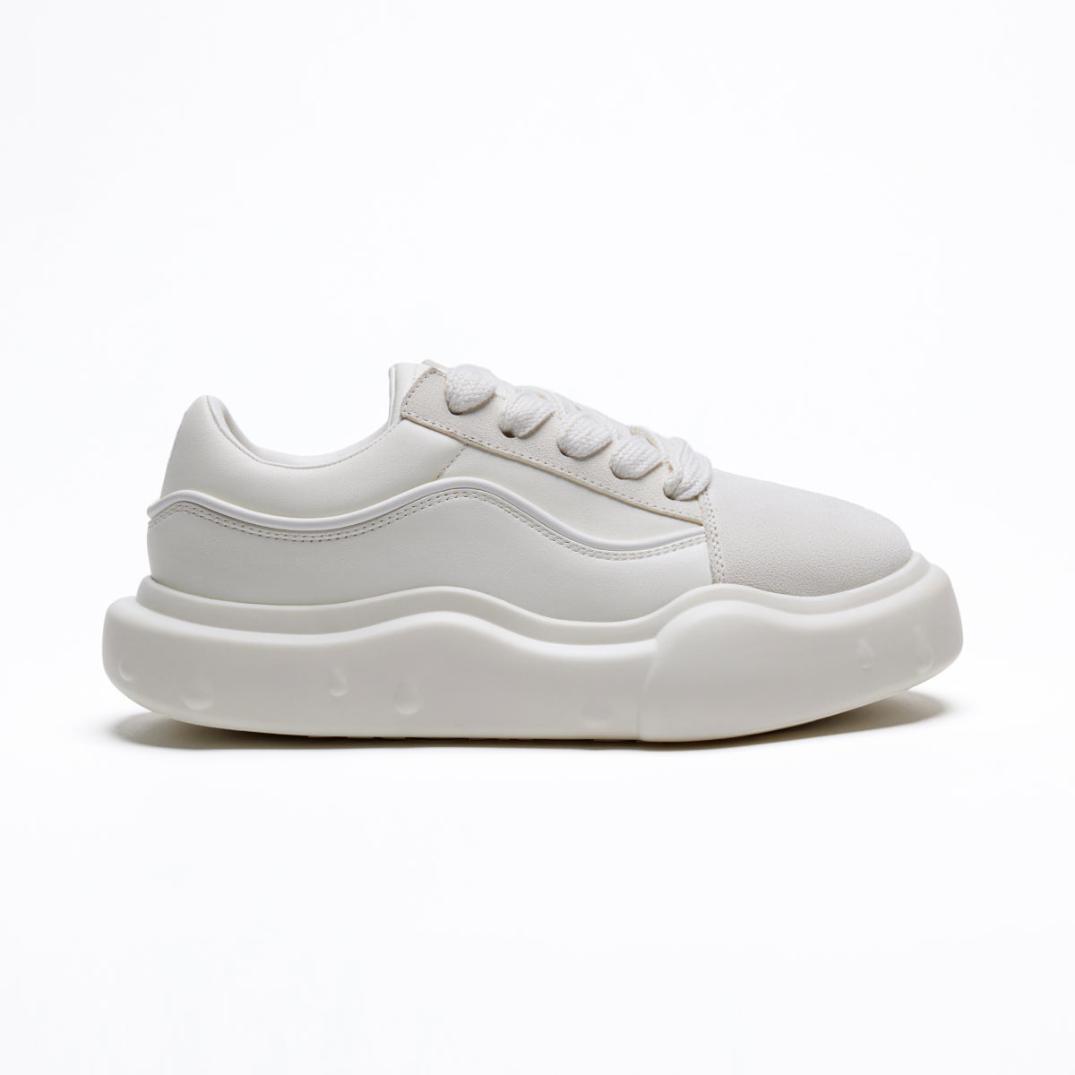 Richmilk 'Drip' Thick Sole Sneaker White