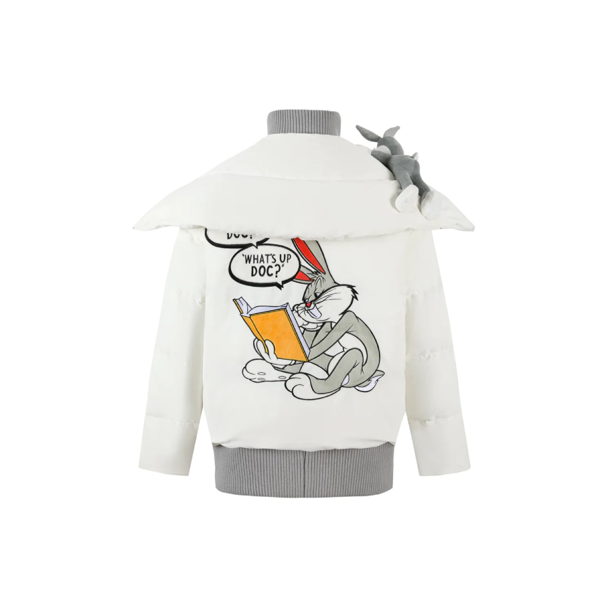 13De Marzo X Looney Tunes Bugs Bunny Down Jacket White