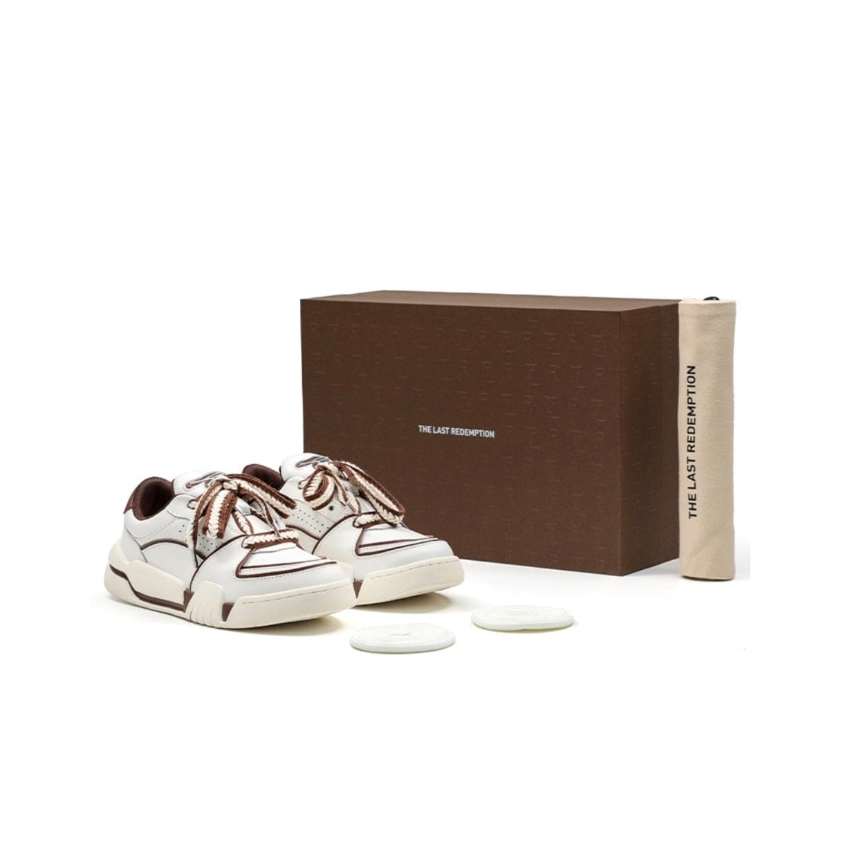 The Last Redemption Spacecourt Sneaker Brown