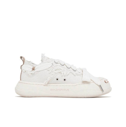 Smile Republic Low Canvas Sneaker White