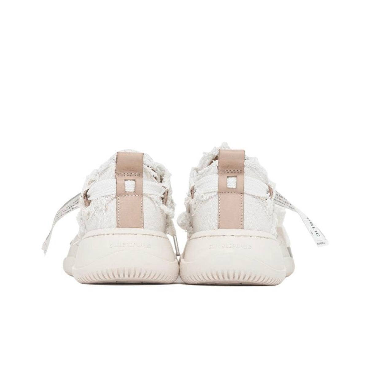 Smile Republic Low Canvas Sneaker White