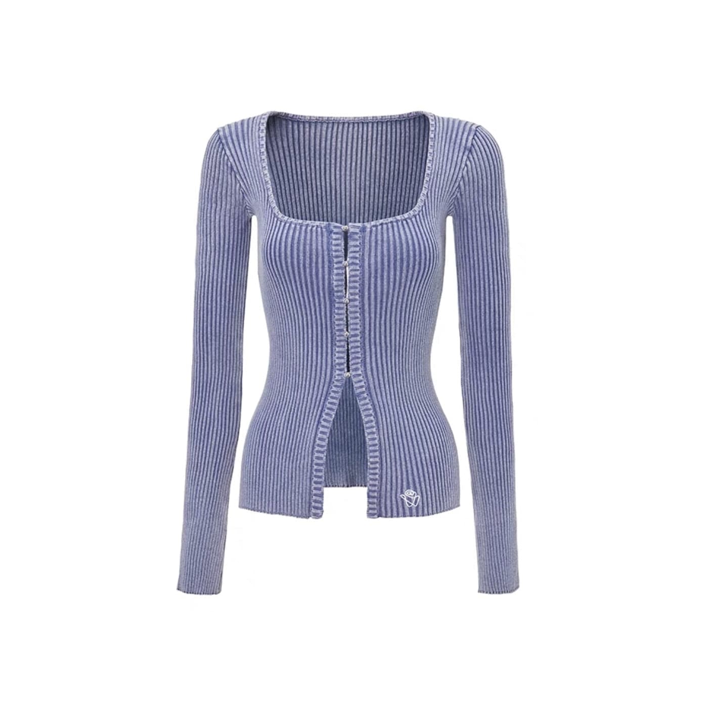 NotAwear Knit Buckle Top Washed Blue