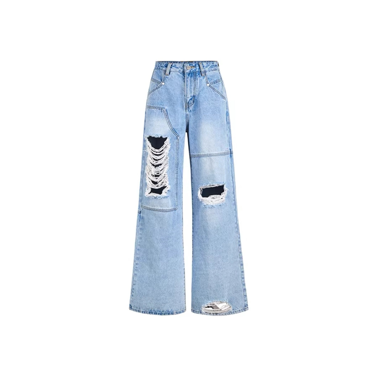 NotAwear Destroy Straight-Leg Oversize Jeans