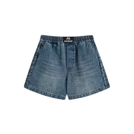 Marc Moore Vintage Washed Denim Shorts