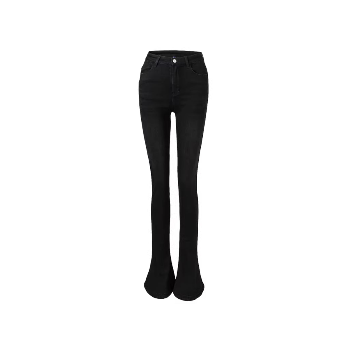 Ther Slim Bootcut Stretch Denim Pants Black