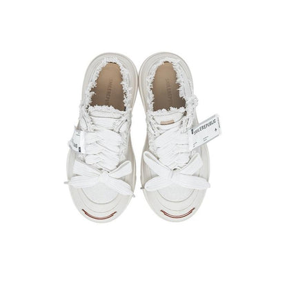 Smile Republic Canvas Slip On White