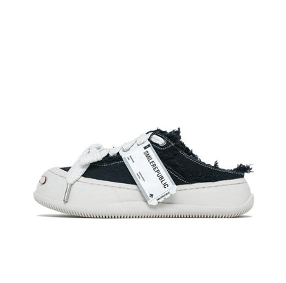 Smile Republic Canvas Slip On Black