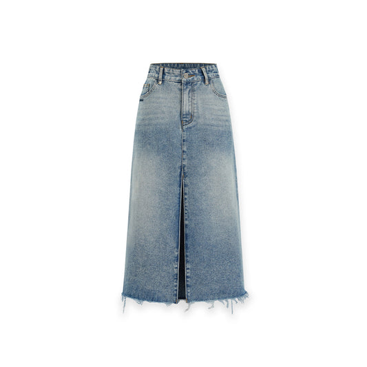 NotAwear Accordion Denim Long Skirt