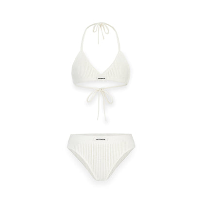 NotAwear Logo Strap Knit Bikini Set