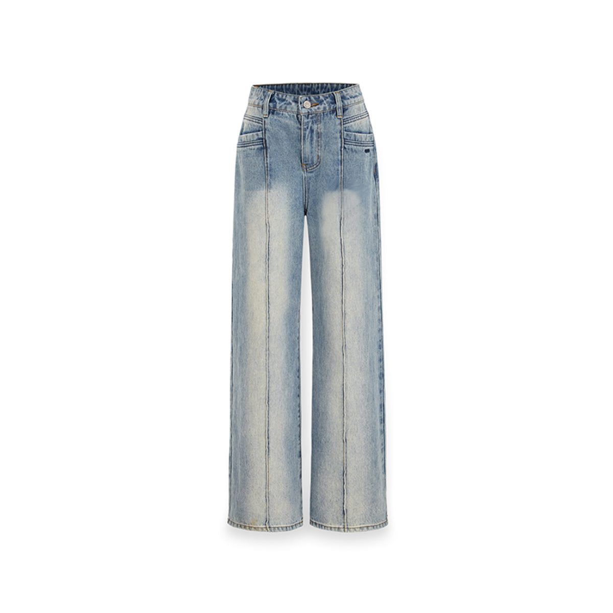 NotAwear Monkey Wash Straight Leg Jeans