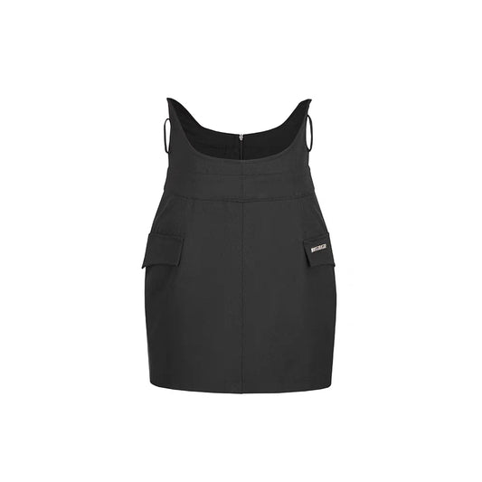 NotAwear U-Shape High-Waisted Skirt Black