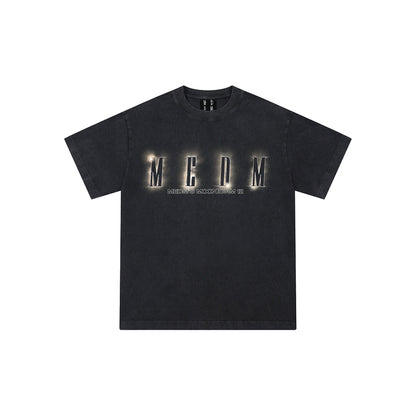 MEDM Lunar Eclipse Printed Logo Tee Black