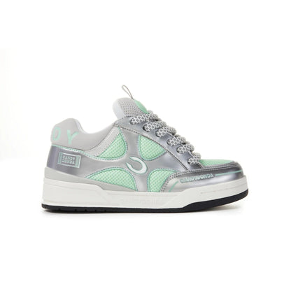 CANDYDONDA Liquid Sliver Curbmelo Sneaker Mint Green