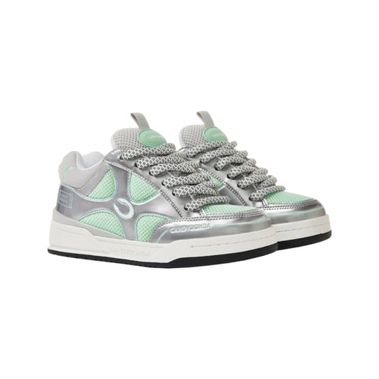 CANDYDONDA Liquid Sliver Curbmelo Sneaker Mint Green