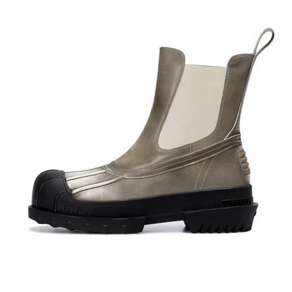 Lost In Echo Thick-Soled Hunting Chelsea Boots Sandy