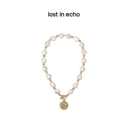 Lost In Echo Mazzy Pearl Necklace