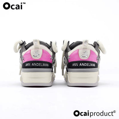 Ann Andelman X Ocai Retro Denim Sneaker Black