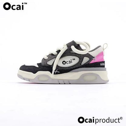 Ann Andelman X Ocai Retro Denim Sneaker Black