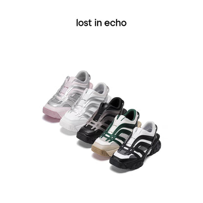 Lost In Echo Color Blocked Retro Sneaker Pink