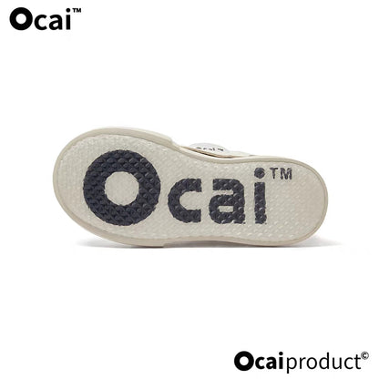 Ocai Detachable Logo Smile Sneaker White