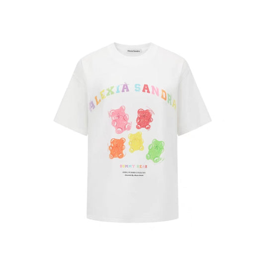 Alexia Sandra Gummy Bears Tee White