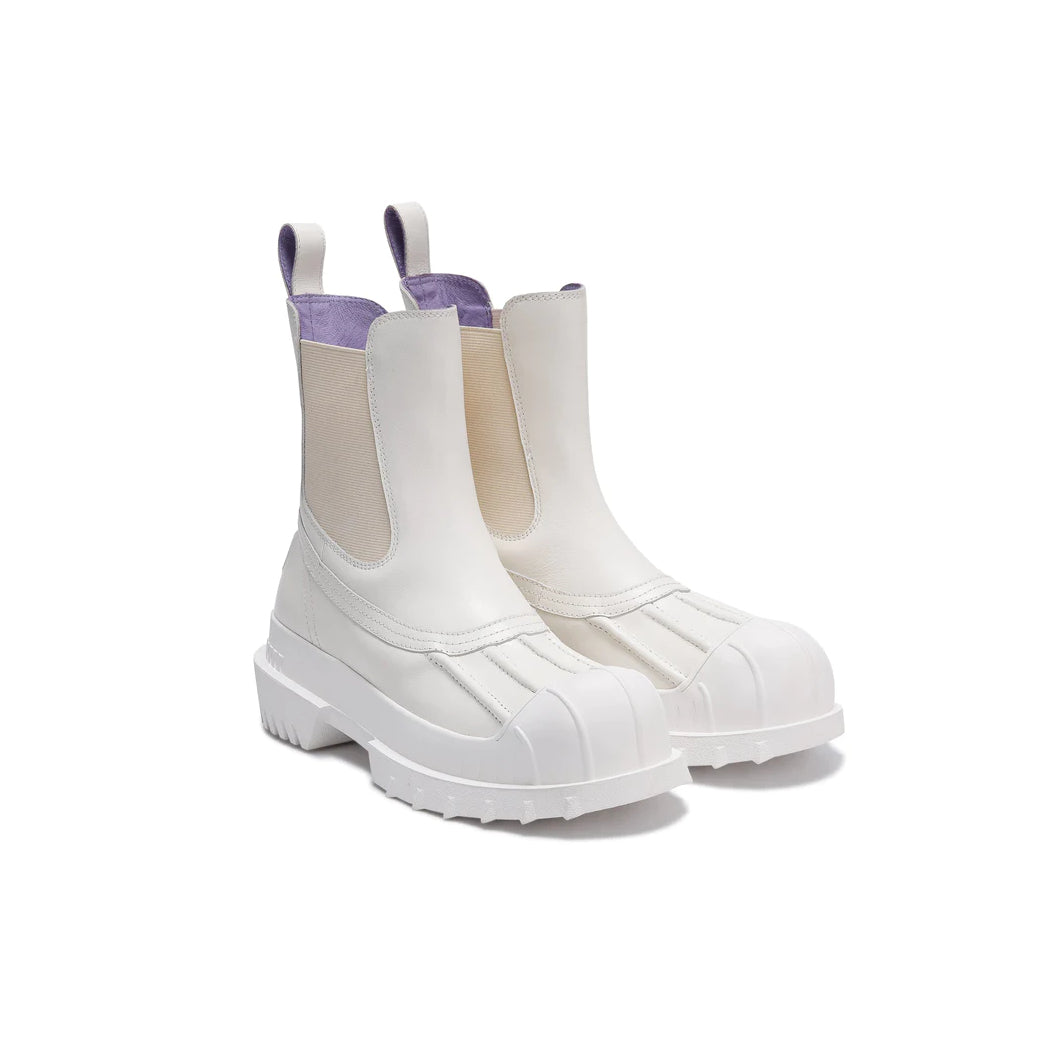 Lost In Echo Thick-Soled Hunting Chelsea Boots White