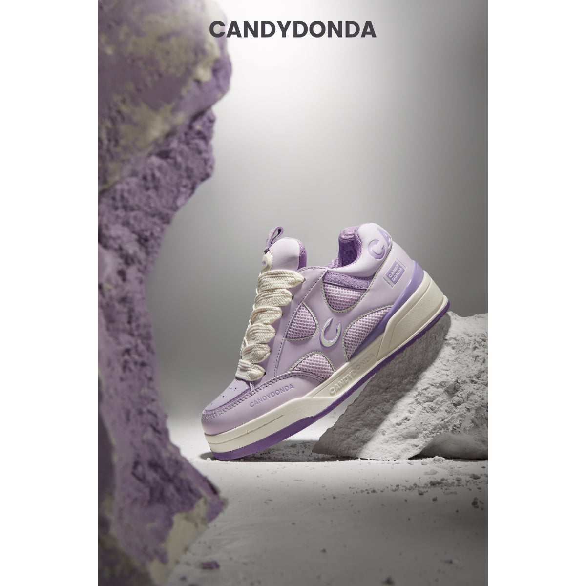 CANDYDONDA Basic Curbmelo Sneaker Sour Grape