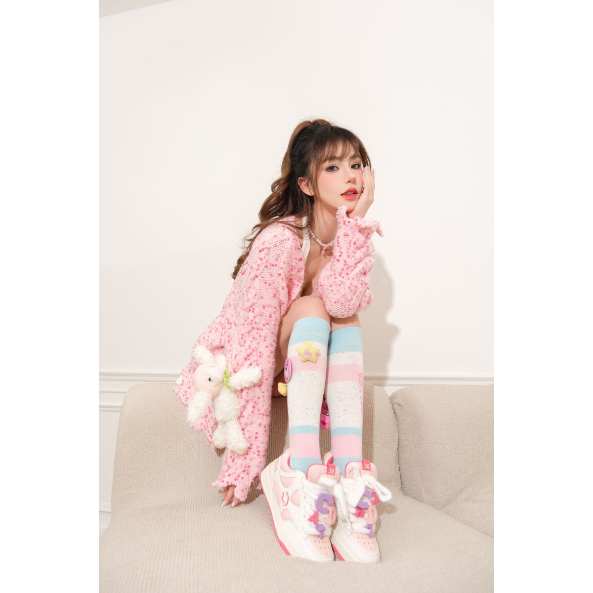 13De Marzo X Care Bears Bear Rainbow Stocking