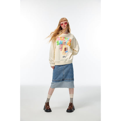 Alexia Sandra Balloon Logo Rabbit Sweater Yellow