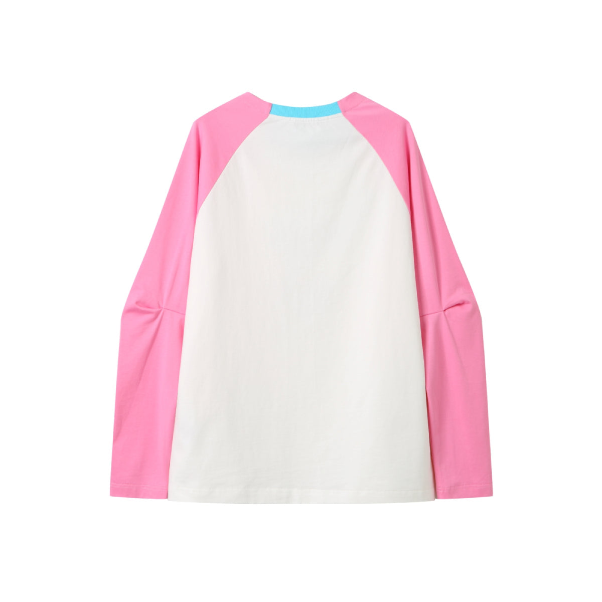 Andrea Martin Puppy Printed Raglan L/S Tee Pink