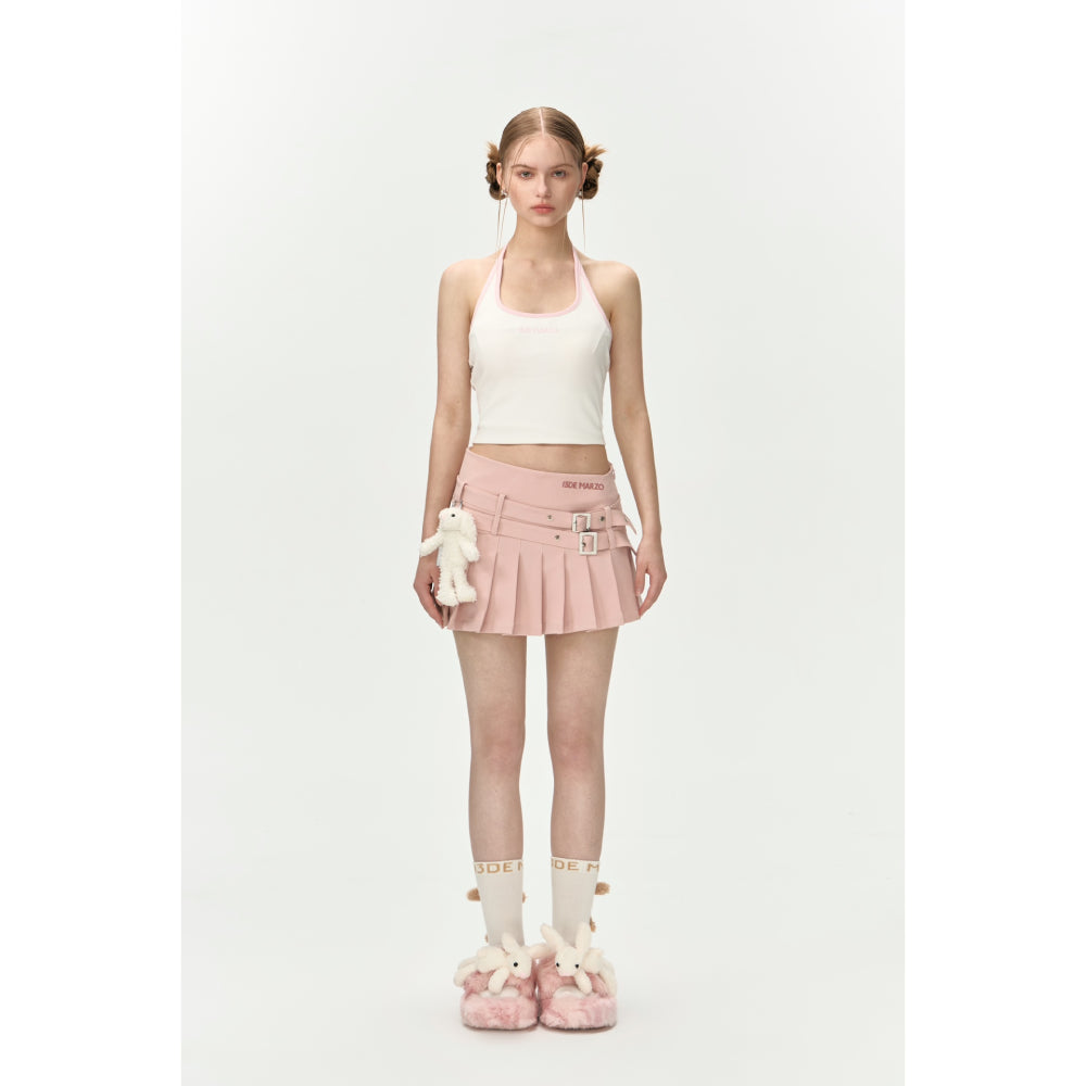 13De Marzo Doozoo Belt Skirt Pink