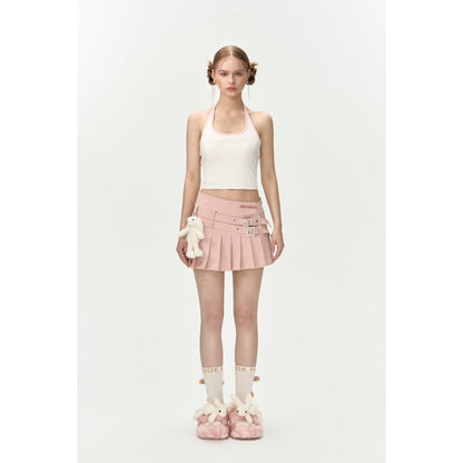 13De Marzo Doozoo Belt Skirt Pink